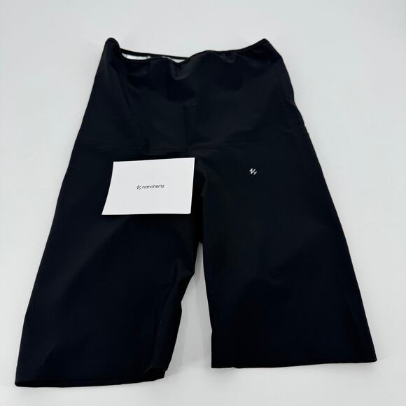 Nano Hertz Black Sauna Sweat Shapewear Work Out Activewear Shorts Medium NWOT - Picture 10 of 11